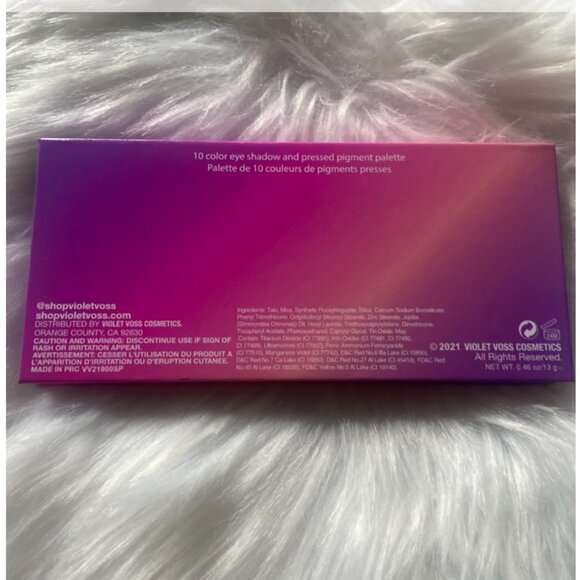 Violet‎ Voss Violet Sunset Pro Series Eyeshadow Pressed Pigment Palette - Picture 4 of 4